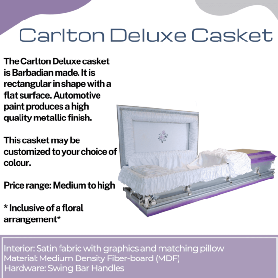 Carlton Deluxe Casket
